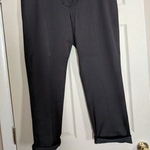 Talbot's signature trousers